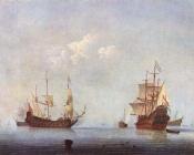 Marine Landscape - 小威廉·凡·德·维尔德